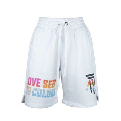 Diego Venturino White Cotton Short