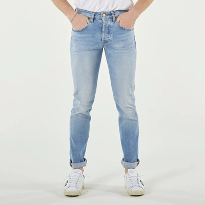 Don The Fuller Light Blue Cotton Jeans & Pant