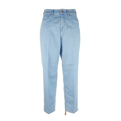 Don The Fuller Light Blue Cotton Jeans & Trouser