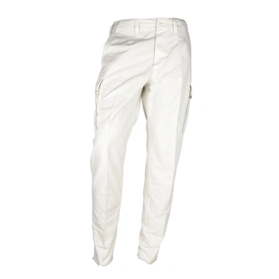 Don The Fuller Chic Cotton Trousers For Men's Men In White