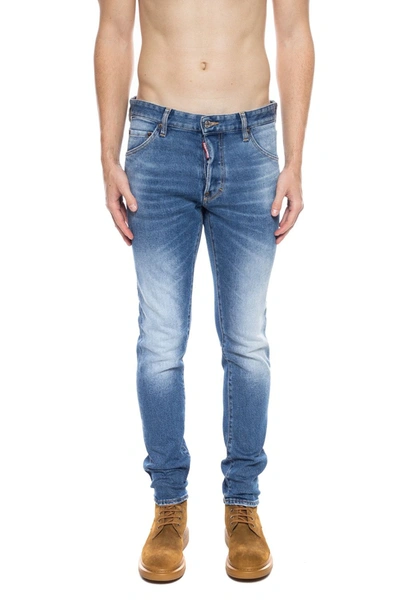 Dsquared² Tapered Legs Jeans & Trouser In Blue
