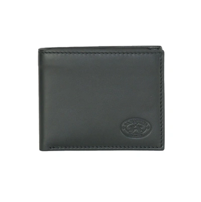 La Martina Elegant Black Leather Men's Wallet