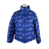LOVE MOSCHINO LOVE MOSCHINO CHIC BLUE ZIP-UP JACKET WITH ICONIC WOMEN'S DETAILING