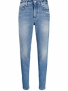 OFF-WHITE OFF-WHITE BLUE COTTON JEANS &AMP; WOMEN'S PANT