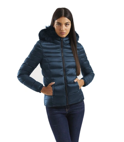 Refrigiwear Polyamide Jackets & Women's Coat In Blue