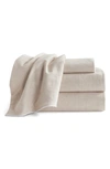 Dkny Washed Linen Blend Sheet Set In Linen