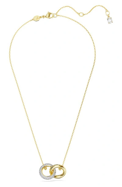 Swarovski Dextera Interlink Pendant Necklace In Multicolor