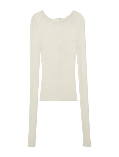 Gucci Top Extrafine Wool In White