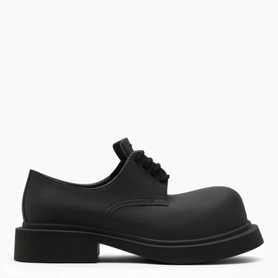 Balenciaga Steroid Derby Lace-up Shoes In Black