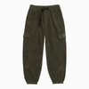 Golden Goose Cotton Corduroy Cargo Pants In Green