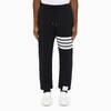 Thom Browne Classic Loopback 4-bar Sweatpants In Blue