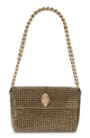 Kurt Geiger Small Party Shoulder Bag In Gold
