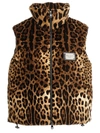 Dolce & Gabbana Synthetic Fibers Jacket In Multicolor