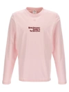 COURRÈGES AC STRAIGHT PRINTED T-SHIRT PINK