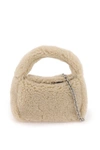Stand Studio Beige Minnie Faux-fur Bag