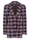 Thom Browne Multicolor Tweed And Chenille Blazer