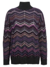 MISSONI ZIG ZAG SWEATER, CARDIGANS MULTICOLOR