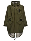 Moncler Genius Moncler X Salehe Bembury Menger Parka In Green