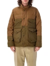 Filson Cruiser Quilted Down Jacket In Tan