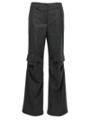 P.a.r.o.s.h . Wool And Cashmere Blend Cargo Pants In Gray