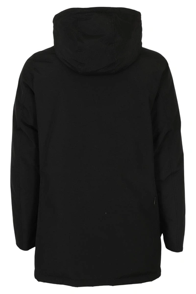 Woolrich Down Jackets In Nero