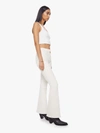 MOTHER HIGH WAISTED WEEKENDER SKIMP MARSHMALLOW JEANS