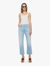 MOTHER THE DITCHER CROP UNRIPPED DENIM (ALSO IN 23,24,25,26,27,28,29,30,31,32,33,34)