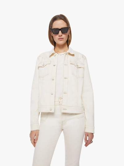Mother The Buckle Bunny Bruiser Act Natural Jacket In White