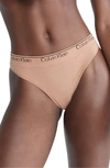 Calvin Klein Modern Seamless Naturals Bikini Underwear Qf7096 In Sandalwood