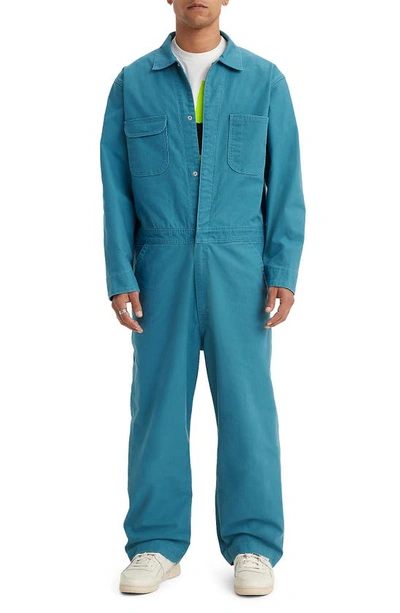 Levi's Men's Relaxed-fit Mechanic Suit In Blue Midnight
