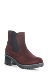 Bos. & Co. Mercy Waterproof Zip Bootie In Brown