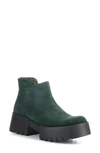Fly London Endo Platform Bootie In 002 Green Forest