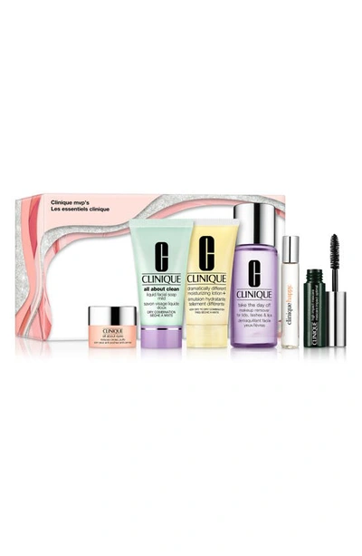 Clinique Mvps Skin Care & Makeup Minis Set (limited Edition) $59 Value In No Color