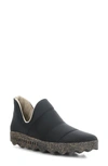 Asportuguesas Crus Quilted Slip-on Sneaker In Black Nylon