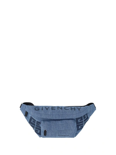Givenchy Essential Fanny Pack In Blue
