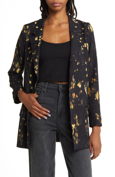 Allsaints Aleida Ronnie Blazer In Black