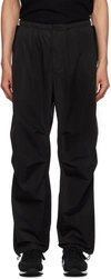 THE ROW BLACK ANTICO TROUSERS