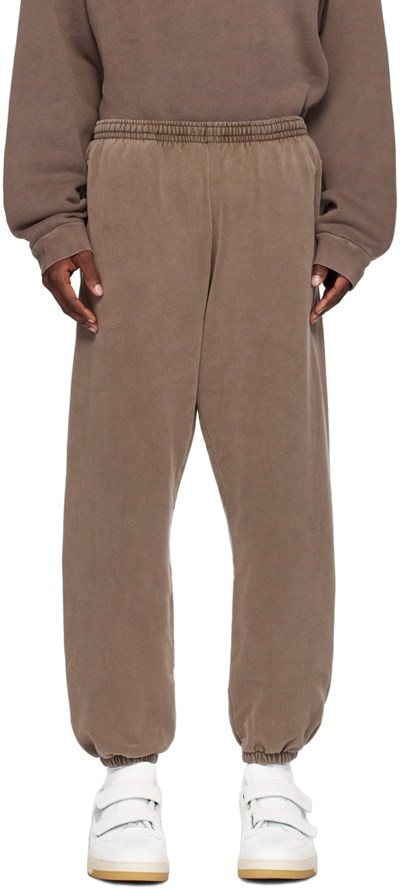 Acne Studios Brown Pale Sweatpants In Dark Brown