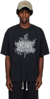 Acne Studios Logo-print Cotton T-shirt In Black