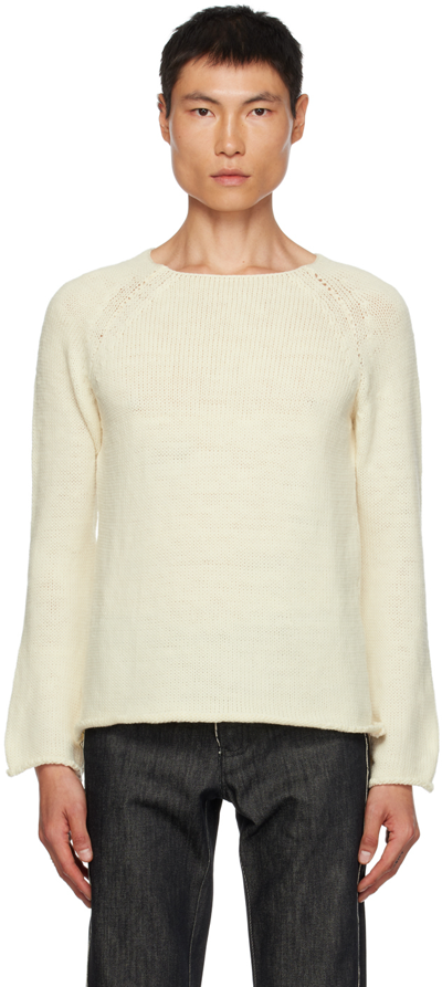 Gabriela Coll Garments Off-white No.246 Sweater In 09 - Off White