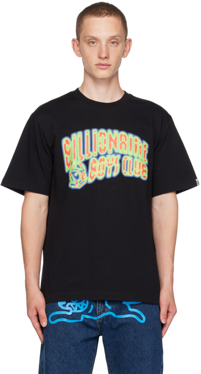 Billionaire Boys Club Logo-print Cotton T-shirt In Black  