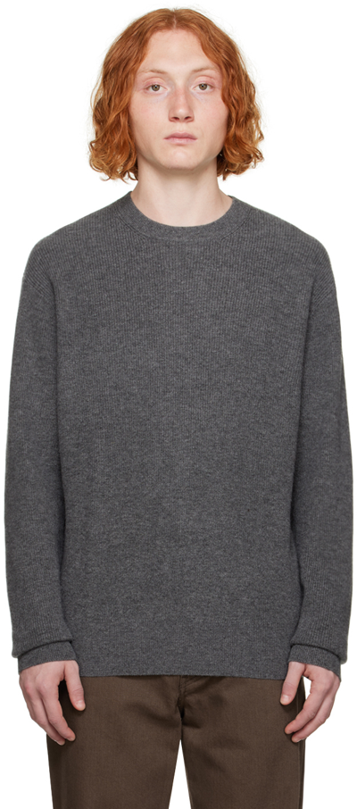 Pottery Grey Comfort Jumper In Cc Charcoal
