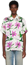 Endless Joy White Fear And Loathing Shirt In White & Pink