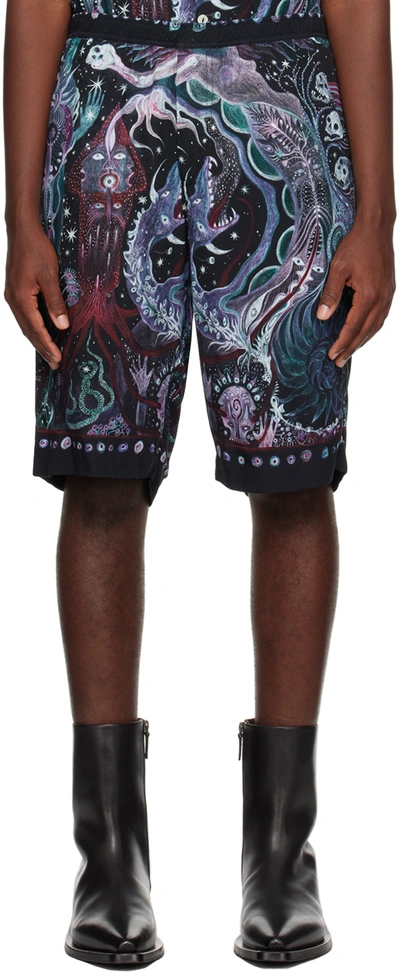 Endless Joy Black Nekyia Board Shorts