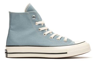 Pre-owned Converse Chuck Taylor All-star 70 Hi Vintage Canvas Cocoon Blue In Cocoon Blue/egret/black