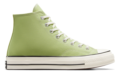 Pre-owned Converse Chuck Taylor All-star 70 Hi Vintage Canvas Vitality Green In Vitality Green/egret/black