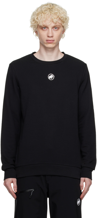 Mammut Black Core ml Sweatshirt In 0001 Black