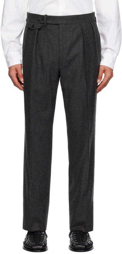 Ralph Lauren Purple Label Grey Gregory Trousers