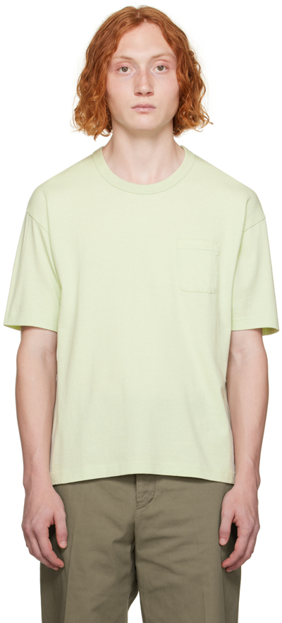Visvim Green Ultimate Jumbo T-shirt In Lt.green