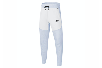Pre-owned Nike Sportswear Kids' Tech Fleece Joggers Grey/white/black
